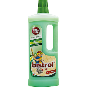 Bistrol Extra čistiaci prostriedok Lino a PVC, 750 ml