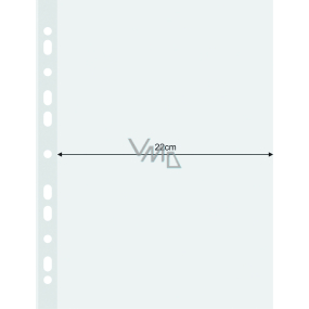 Donau Euroobal Prospektové obaly transparentné lesklé hladké extra široké A4, 120 mm, 25 kusov