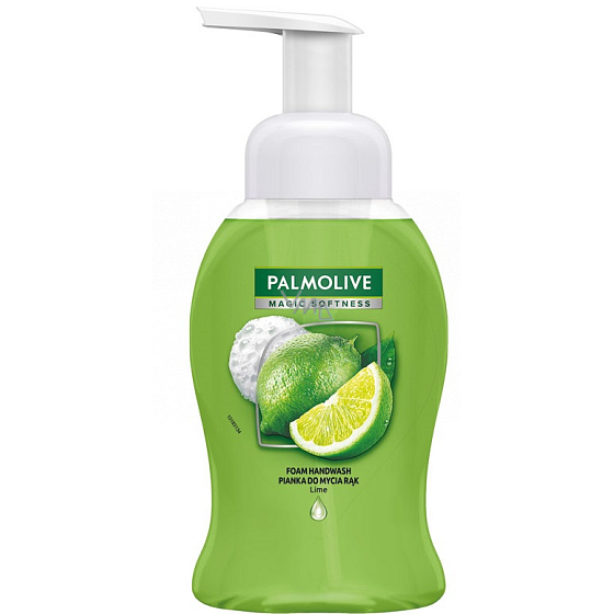 Palmolive Magic Softness Lemon & Mint tekutá pena na umývanie rúk 250 ml dávkovač 12 ks kartón