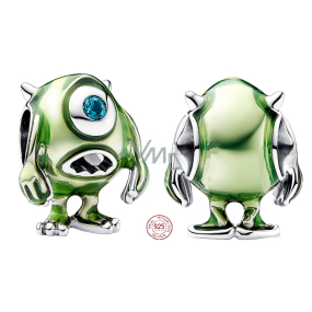 Prívesok Striebro 925 Disney Pixar Monsters Ltd, Mike Wazowski, korálik na náramok