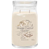 Yankee Candle Warm Cashmere - Vonná sviečka Warm Cashmere Signature veľká sklenená 2 knôty 567 g