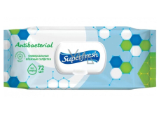 Superfresh Antibakteriálne vlhčené obrúsky 72 ks