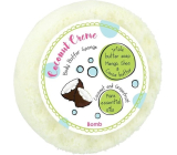 Bomb Cosmetics Coconut Creme - Kokosový krém prírodná masážna sprchová hubka s vôňou 200 g