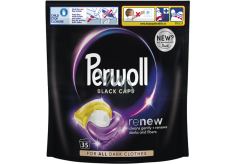 Perwoll Renew Black Caps čierne kapsuly na pranie 35 dávok
