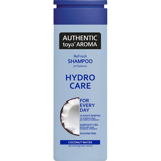 Authentic Toya Aroma Hydro Care šampón na vlasy, 400 ml