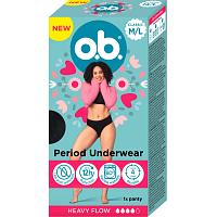 O.B. menštruačné nohavičky, veľkosť M/L, 1 ks