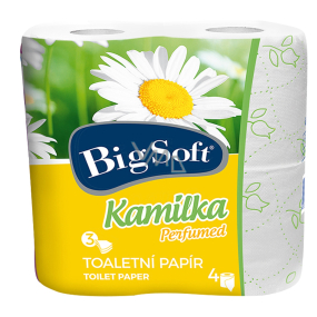 Big Soft Camilla Parfumovaný toaletný papier 160 kusov 3-vrstvový 4 kusy