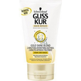 Gliss Kur Gold Shine Blonde 2 minútová intenzívna maska na vlasy 125 ml