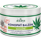 Alpa Konopný balzam masážne s konopným olejom 250 ml