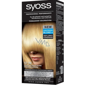 Syoss Lightening Blond Professional farba na vlasy 10 - 96 Intenzívne piesková blond