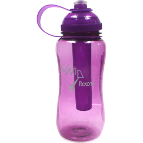 Rexona Športová plastová fľaša s chladiacou vložkou fialová 500 ml