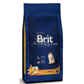Brit Premium Kurča pre dospelé mačky 8 kg Kompletné krmivo