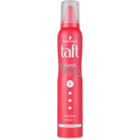 Taft Shine 4 žiarivý lesk penový kondicionér na vlasy 200 ml
