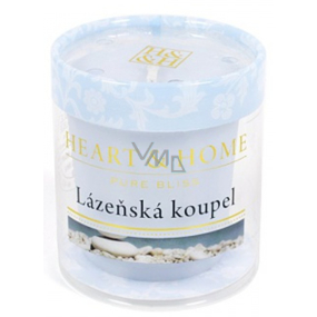 Heart & Home Kúpeľná kúpeľ Sójová sviečka bez obalu horí až 15 hodín 53 g