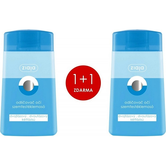 Ziaja Odličovač očí dvojfázový 2 x 120 ml, duopack