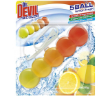 Dr. Devil Lemon Fresh bicolor 5Ball Wc záves 35 g