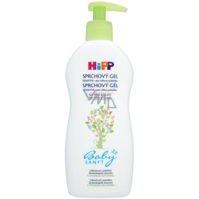 HiPP Babysanft Bio Sprchový gél s prírodným mandľovým olejom pre citlivú pokožku 400 ml