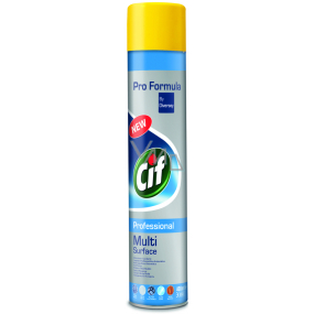 Cif Professional Multi Surface proti prachu čistiace a leštiace prípravok sprej 400 ml