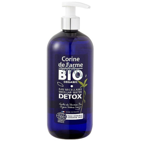 Corine de Farmu Bio Organic Detox Verbena micelárna čistiaca voda pre citlivú pleť dávkovač 500 ml