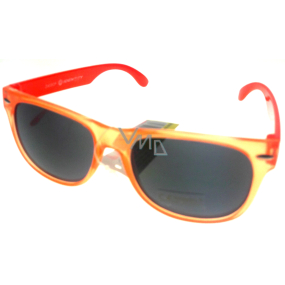 Dudes & dudettes Slnečné okuliare pre deti oranžové Z403CP