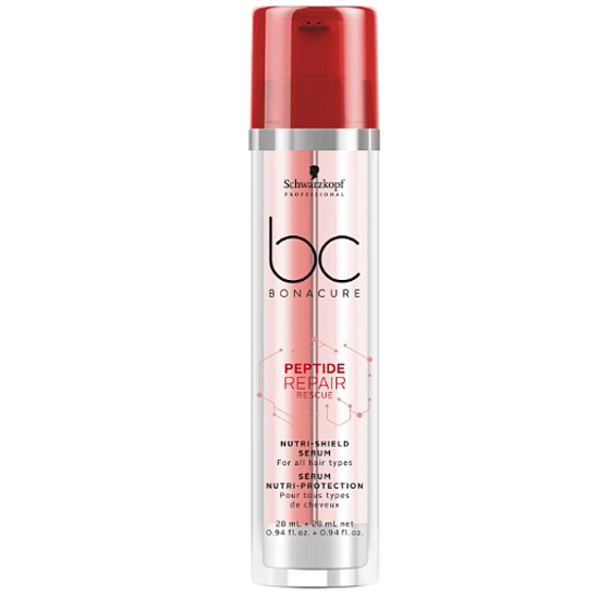 Schwarzkopf Professional BC Bonacure Peptide Repair Rescue Nutri-Shiel dvojzložkové ochranné sérum 56 ml