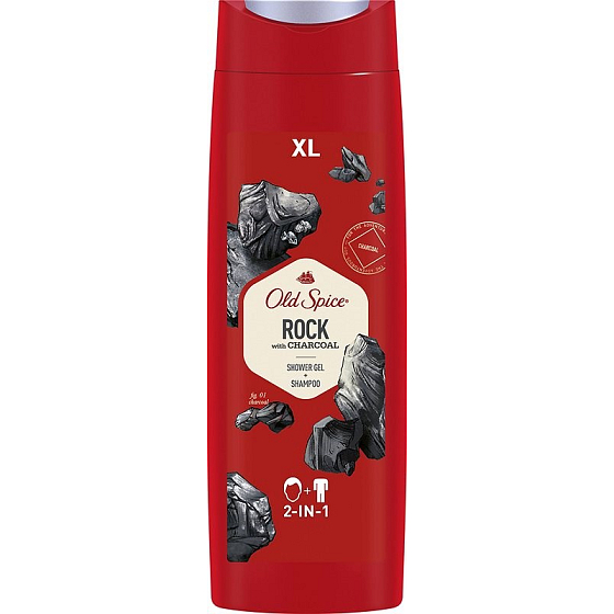 Old Spice Rock 2v1 sprchový gél a šampón pre mužov 400 ml