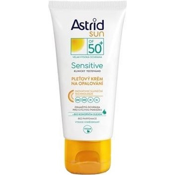 Astrid Sun Sensitive OF50 + Pleťový krém na opaľovanie 50 ml