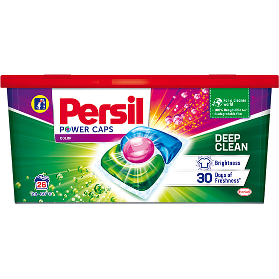 Persil Power Caps Color kapsule na pranie farebnej bielizne 26 dávok 390 g