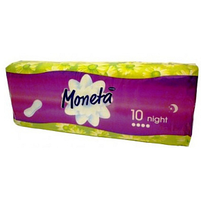 Ria Moneta Night intímne vložky 10 kusov