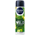 Nivea Men Extreme Wild Fresh Citrus Fruits & Mint antiperspirant deodorant v spreji pre mužov 150 ml