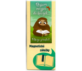 Albi Magnetická záložka Nie som knihomoľ 8,7 x 4,4 cm