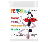 Ferda Mix vitamín C doplnok stravy so sladidlami 60 mg 35 g 110 tabliet