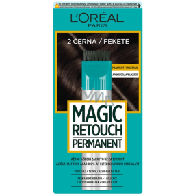 Loreal Paris Magic Retouch Permanentná farba na vlasy 2 čierna 45 ml