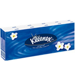 Kleenex Original hygienické vreckovky 3vrstvové 10 kusov