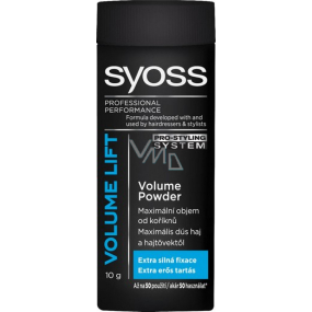 Syoss Volume Lift púder pre maximálny objem od korienkov 10 g extra silná fixácia