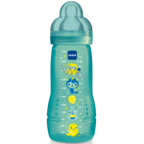 Mam Baby Bottle fľašu V3 rýchly rôzne farby a motívy 4+ mesiacov 330 ml