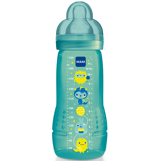 Mám Baby Bottle fľašu V3 rýchly rôzne farby a motívy 4+ mesiace 330 ml