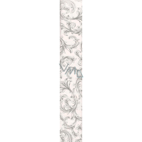 Nekupto Darčekový baliaci papier 70 x 150 cm Klasik bielo šedý