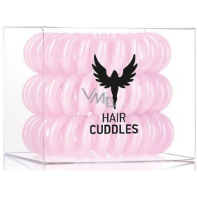 HH Simonsen Hair Cuddles Light Pink gumičky do vlasov svetlo ružové 3 kusy
