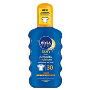 Nivea Sun Protect & Moisture OF30 + hydratačný sprej na opaľovanie 200 ml