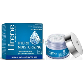 Lirene Hydro Moisturizing Ľahký hydratačný krém s vitamínom E 50 ml