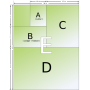 Albi Puzdro na dokumenty Čierne s bodkami B6 - 176 x 125 mm