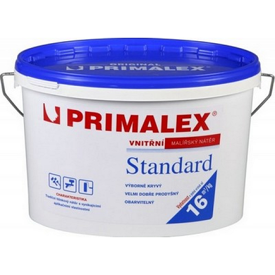 Primalex Standard Biela vnútorná maliarska farba 15 kg