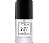 Catrice Power Gel 2in1 Base & Top Coat podkladový a krycí lak na nechty 10 ml