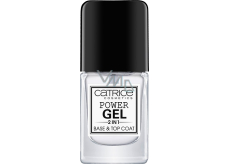 Catrice Power Gel 2in1 Base & Top Coat podkladový a krycí lak na nechty 10 ml