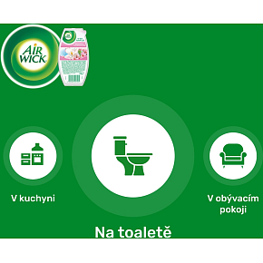 Air Wick Magnólia a kvitnúca čerešňa gélový osviežovač vzduchu, 150 g Air Wick Magnólia a kvitnúca čerešňa gélový osviežovač vzduchu, 150 g