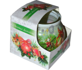 Admit Christmas Decorations aromatická sviečka v skle 80 g