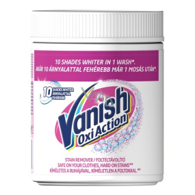 Vanish Oxi Action White odstraňovač škvŕn prášok 470 g