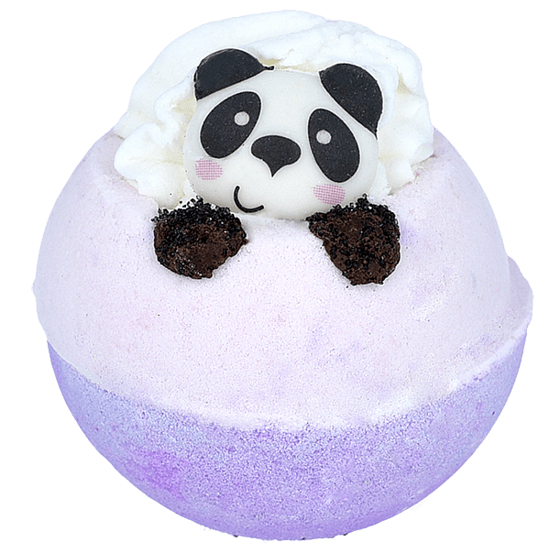 Bomb Cosmetics Panda - Bear With Me Šumivý balistik do kúpeľa 160 g