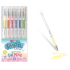 Colorino Pastel gélové rollery, transparentné 6 farieb